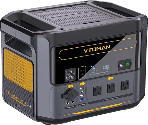 vtoman power station|VTOMAN FlashSpeed 1500 Portable Power Station